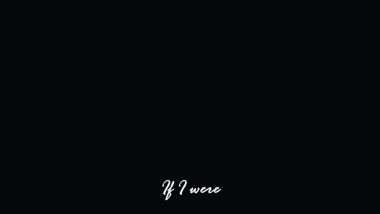 Cover image for If I were...