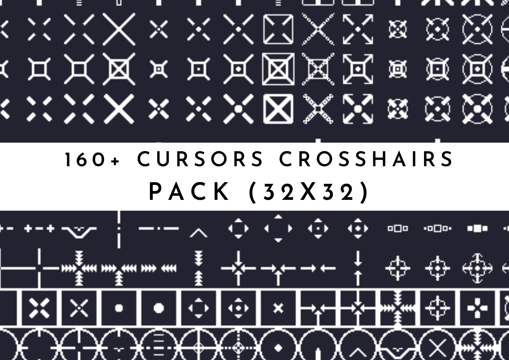 160+ Cursors Crosshairs - Pack (32x32) by Kaboff