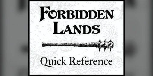 Cover image for Player Reference Sheet | Forbidden Lands