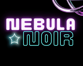 Nebula Noir   - A one-page sci-fi solo journaling RPG 