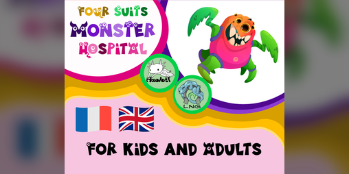 Cover image for Four Suits Monster Hospital