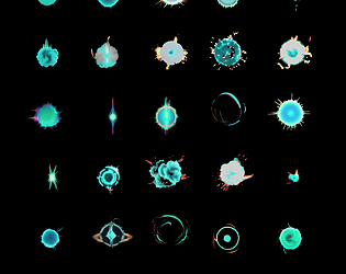 Sprite Sheet VFX Library