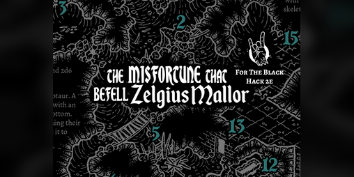 Cover image for The Misfortune That Befell Zelgius Mallor