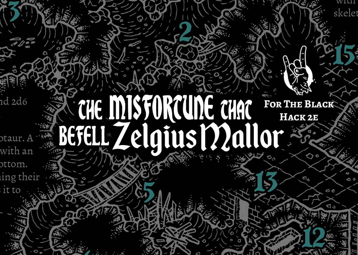 Cover image for The Misfortune That Befell Zelgius Mallor