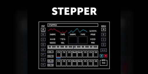 Cover image for STEPPER: A 16-step sequencer for the Game Boy Advance