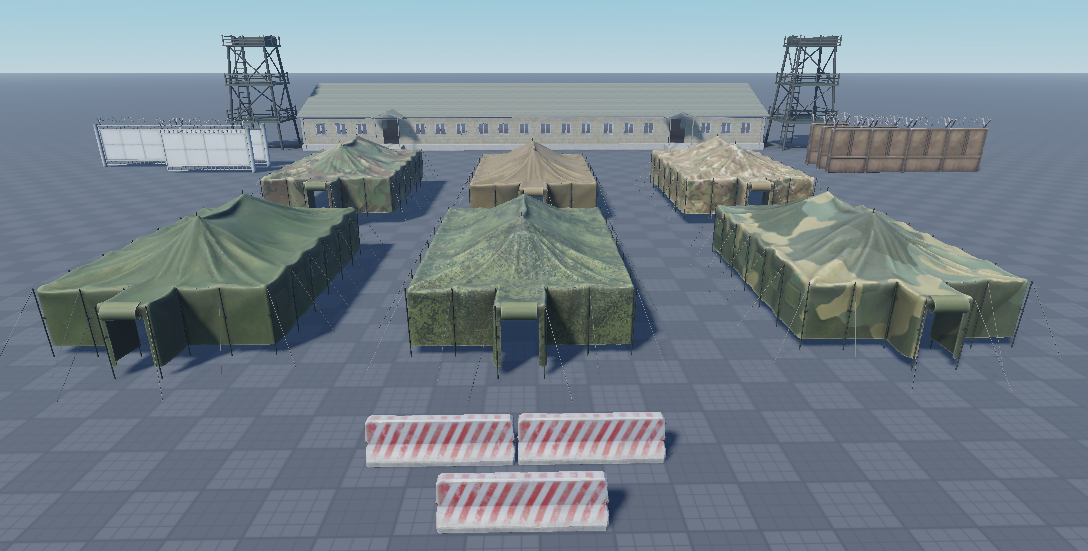 RU Military Base Pack #1 ( Roblox )