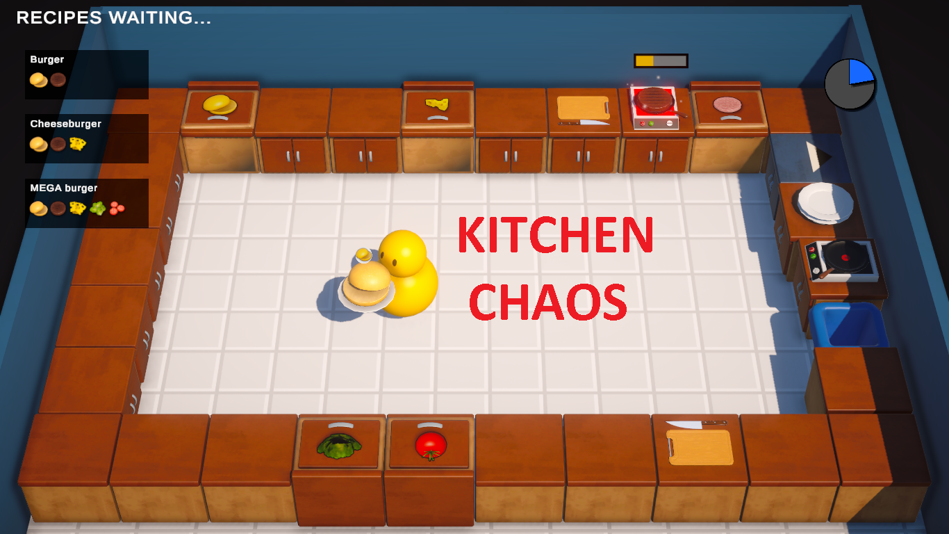Kitchen Chaos by CodeMonkey