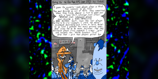 Cover image for Thief One-Upmanship Game