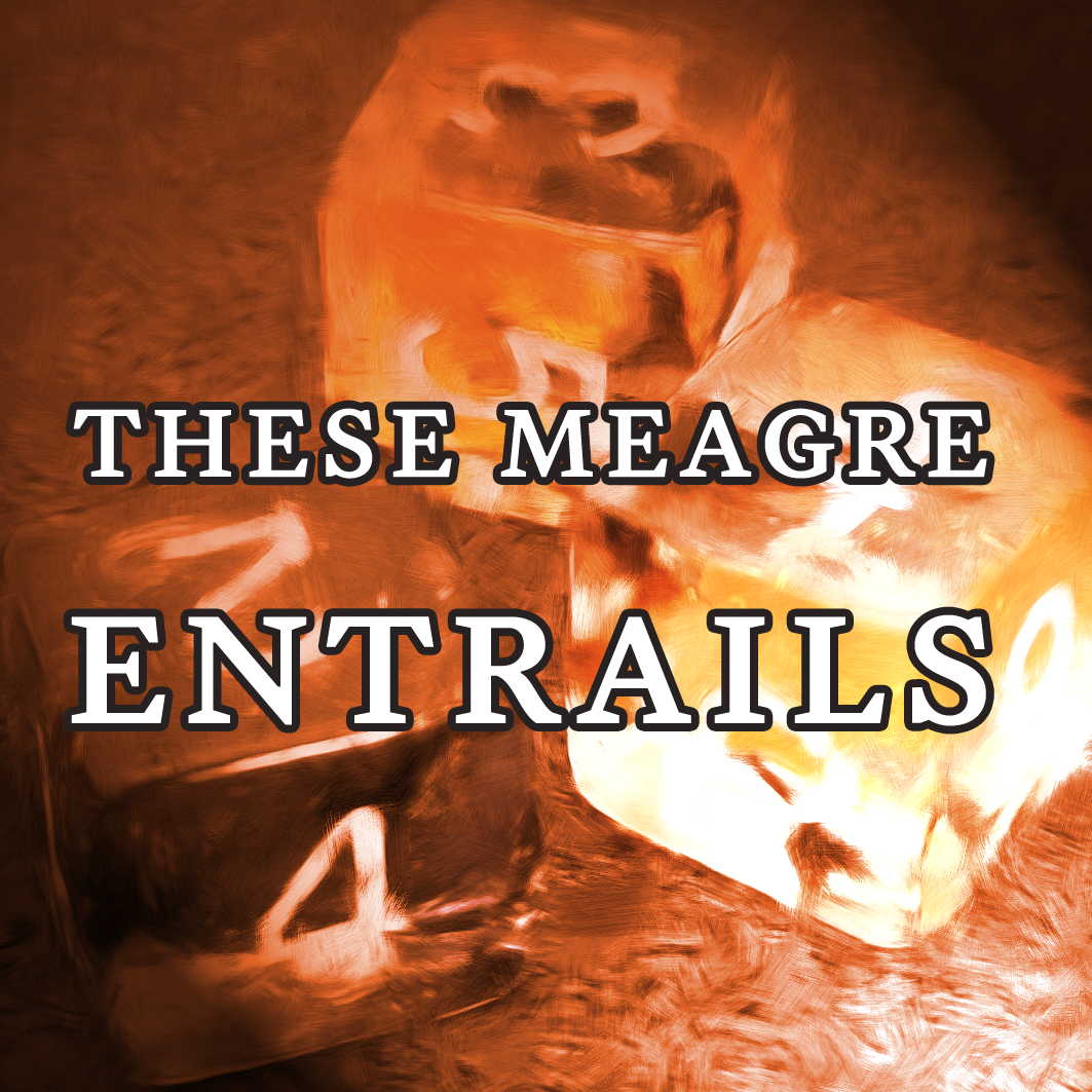 Cover image for These Meagre Entrails