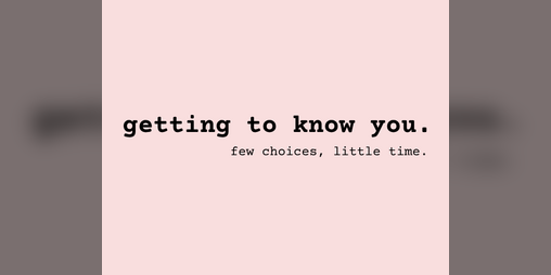 Cover image for Getting to Know You