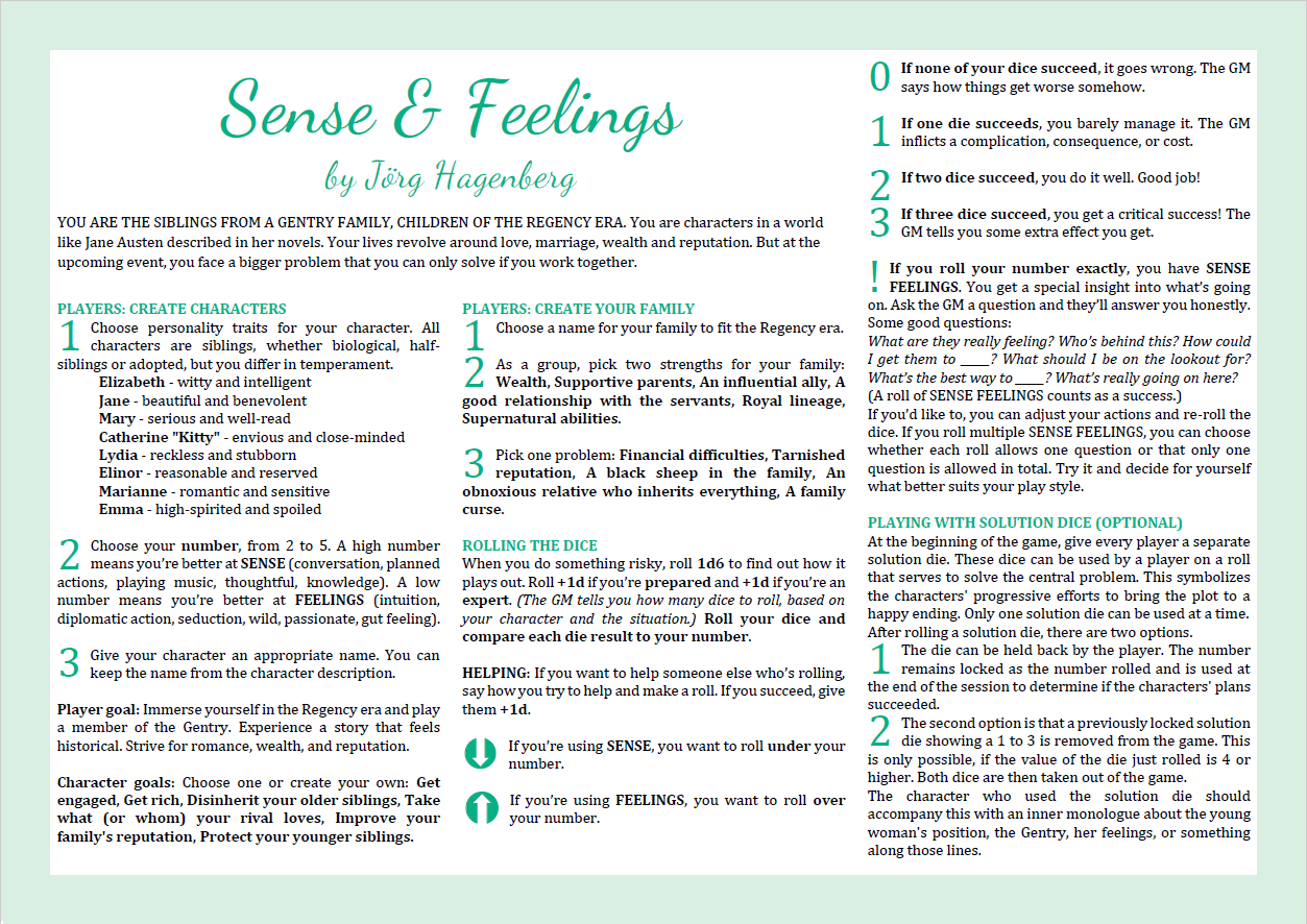Cover image for Sense & Feelings