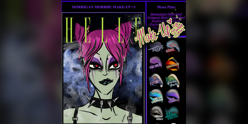 Cover image for Morrigan Morbid! Makeup Sim