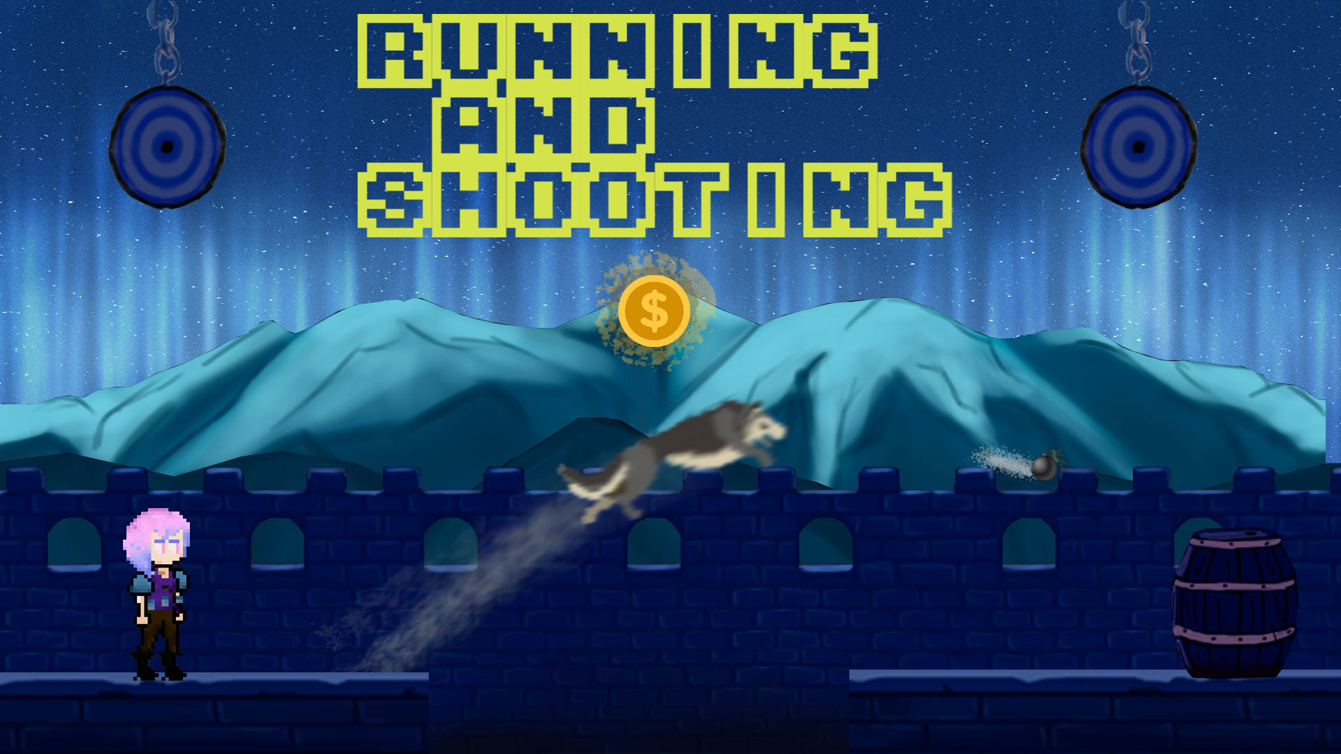 RUNNING AND SHOOTING