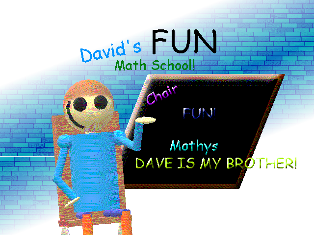 David's Fun Math School!