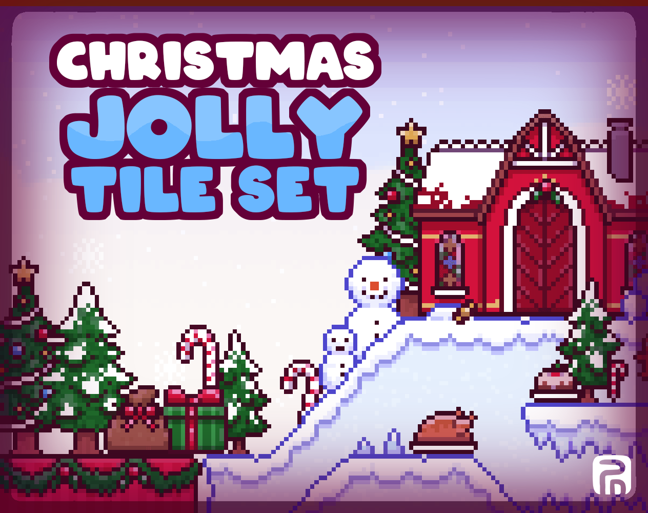 Jolly Christmas Assets | [Pixel Art] by Penzilla