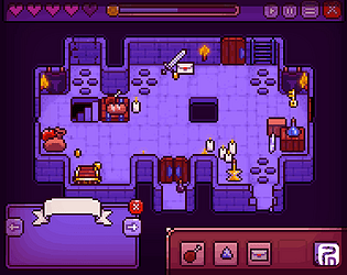 16x16 Dungeon Pixel Art Platformer by LuizMelo