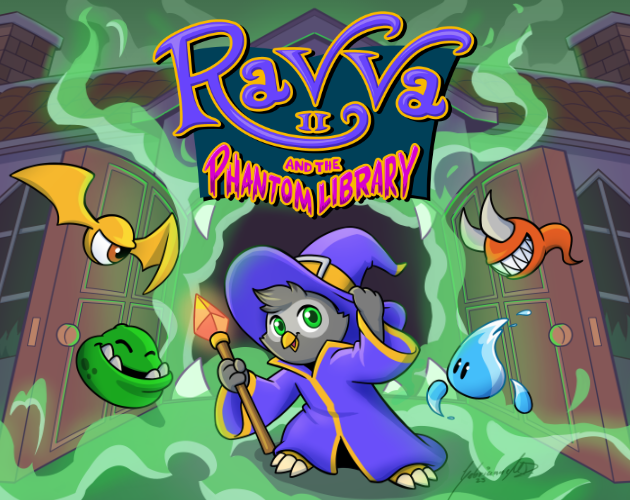 Cover image for Ravva and the Phantom Library
