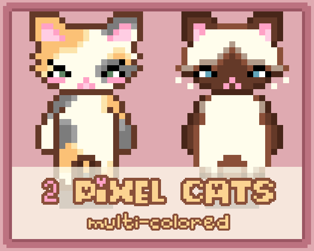 Pixel Cat png images