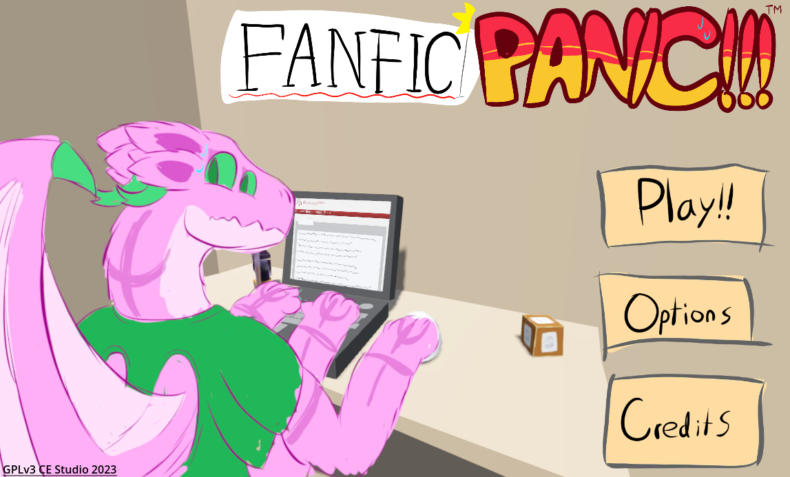 Cover image for Fanfic Panic