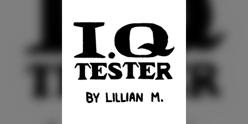 Cover image for I.Q. Tester