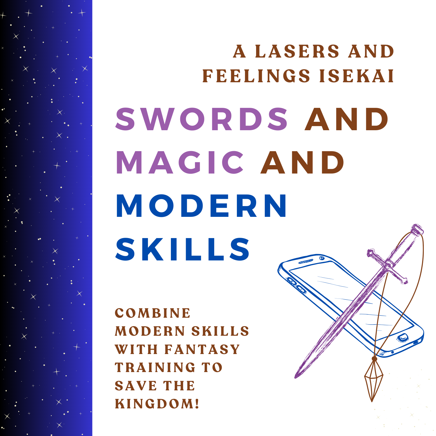 Cover image for Swords and Magic and Modern Skills