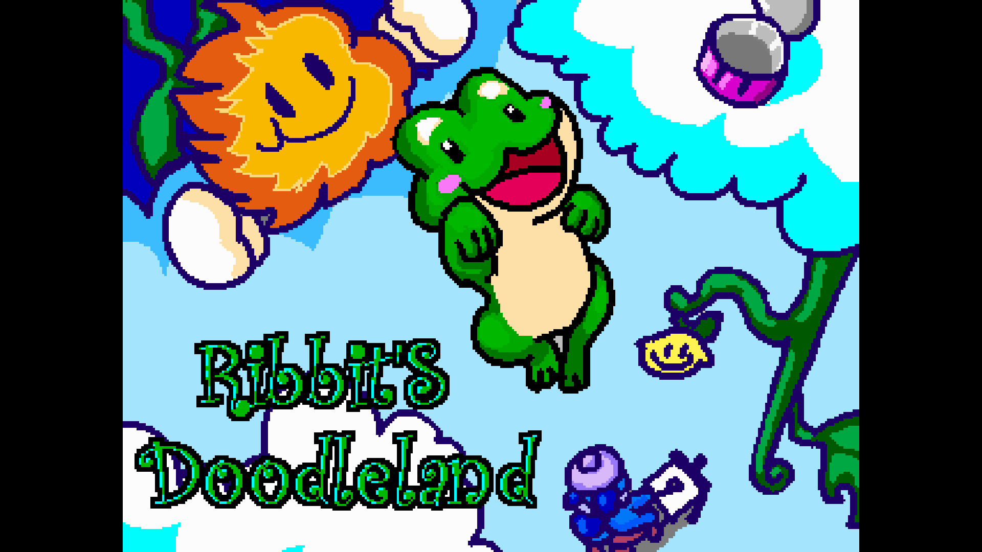 Ribbit's Doodleland by [noblelemon] for Run & Jump Gamejam #1 - itch.io