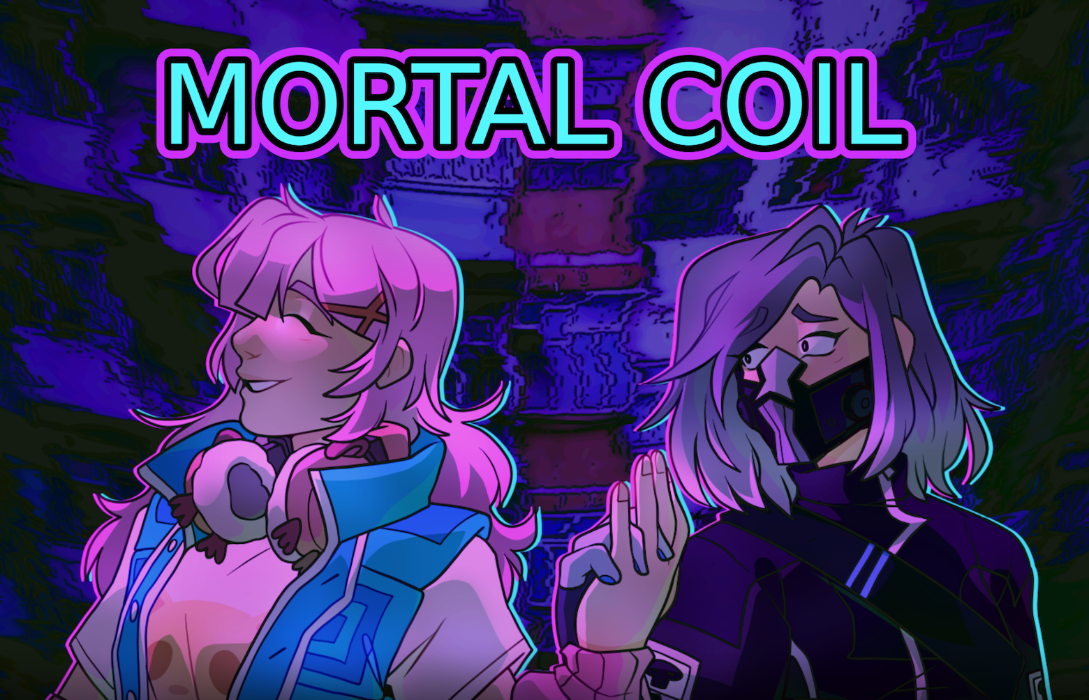 MORTAL COIL: a visual novel about a cyberpunk death game! - Devlogs -  itch.io