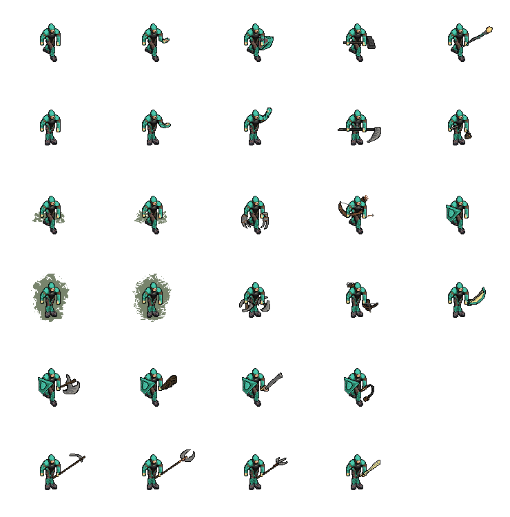 RPG Sprite Resources by DarkCybernetics