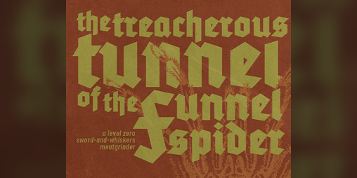 Cover image for The Treacherous Tunnel of the Funnel Spider