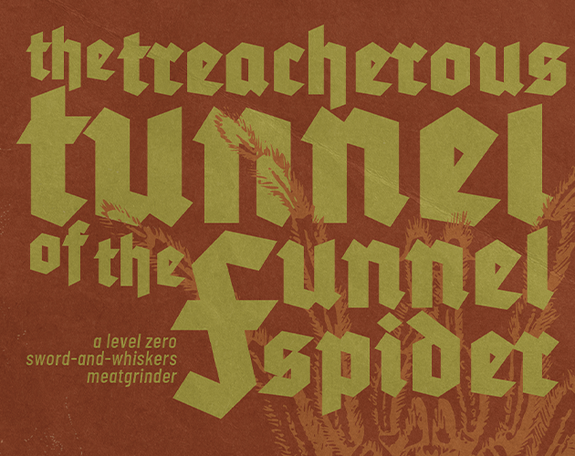 Cover image for The Treacherous Tunnel of the Funnel Spider