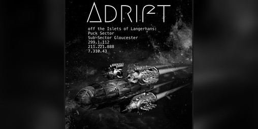 Cover image for Adrift (for Mothership Sci-Fi Horror RPG)
