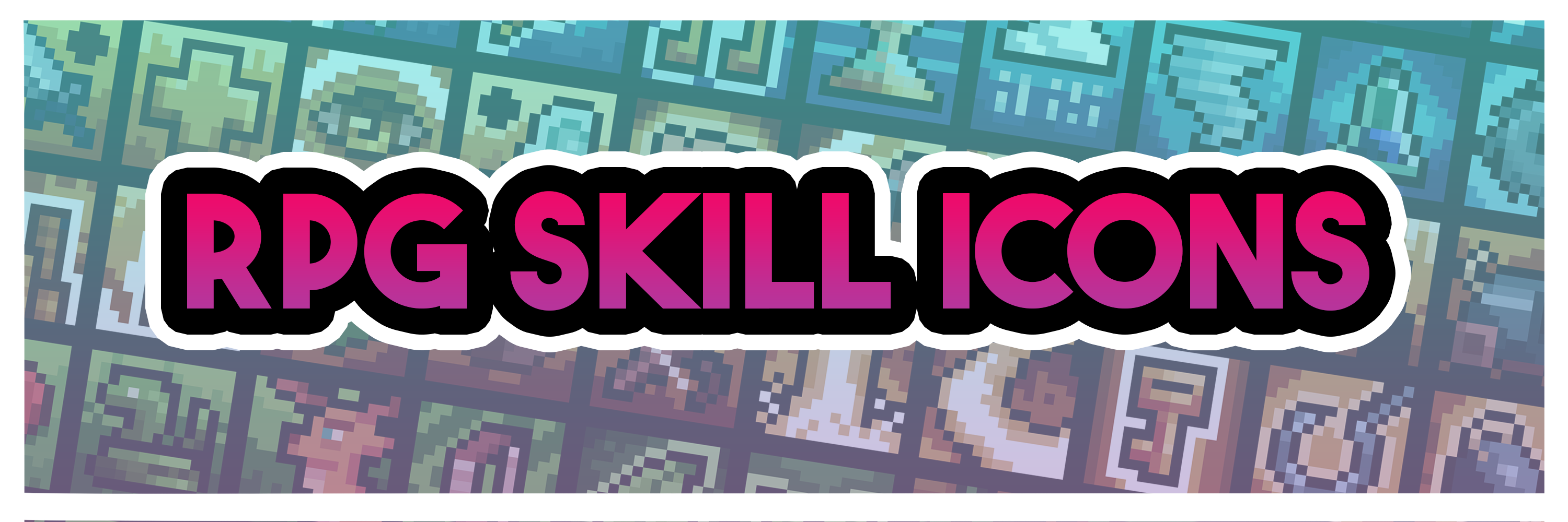 16x16 RPG UI Skill Icons 100+ Pack