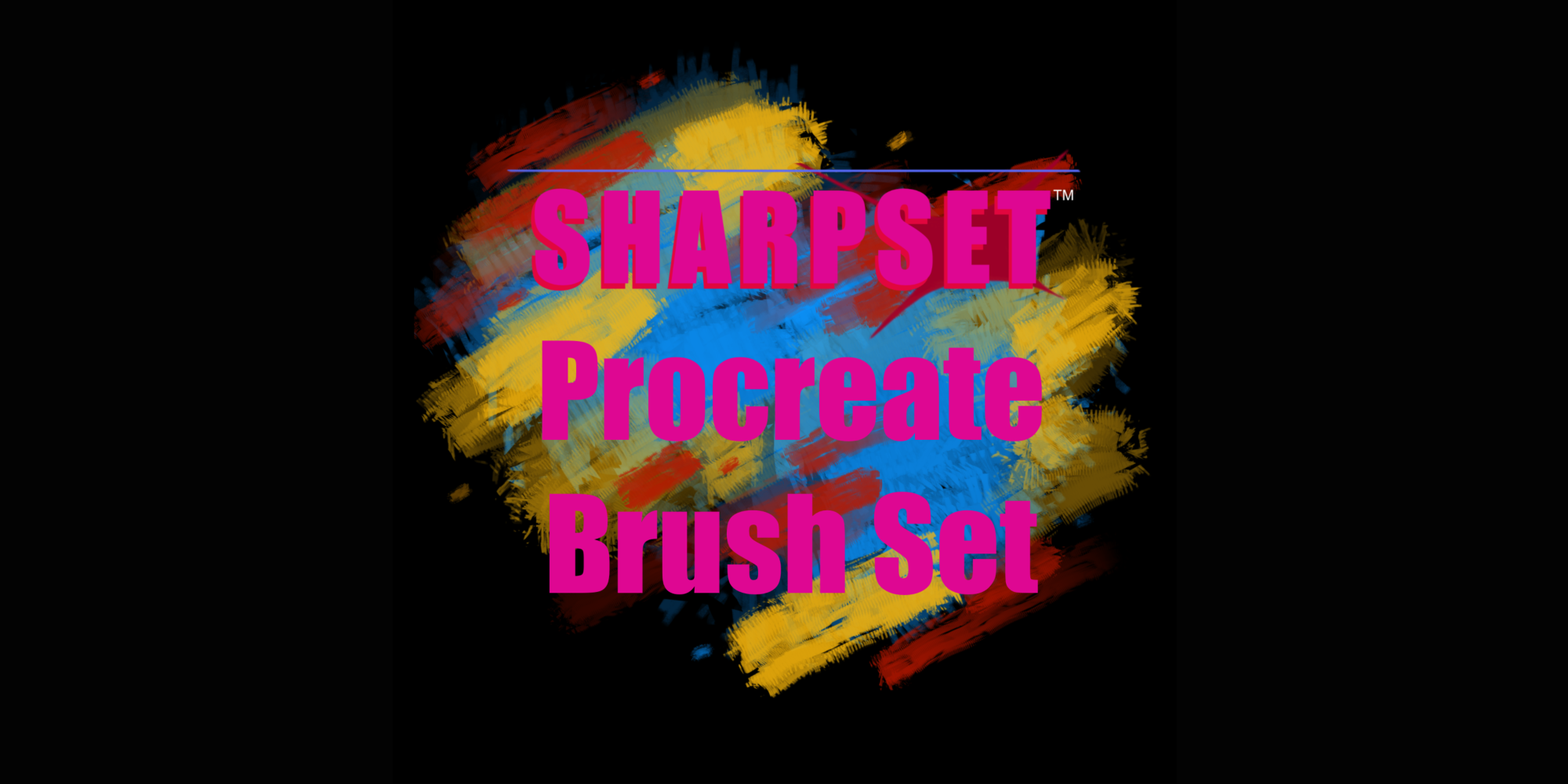 SHARP SET | Procreate Brush Set