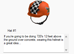 Radical Orange Helmet