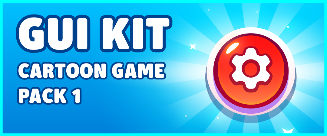 GUI KIT CARTOON GAME PACK 1