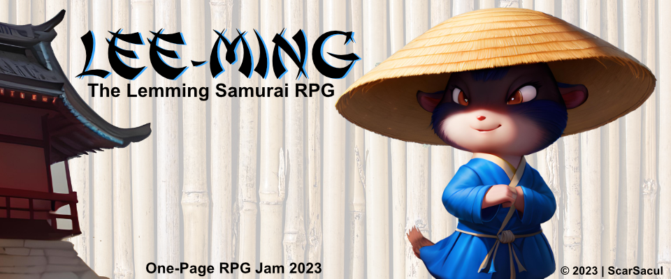 Lee-Ming - Das Lemming Samurai Rollenspiel