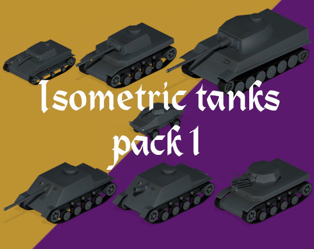 Fictional Isometric Tanks 1 by Prunus Productions