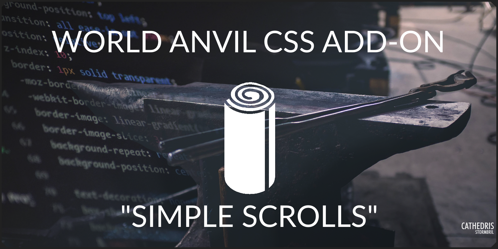 World Anvil CSS add-on: Simple Scrolls by Stormbril