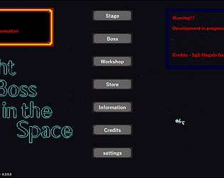 Fight Boss in the Space