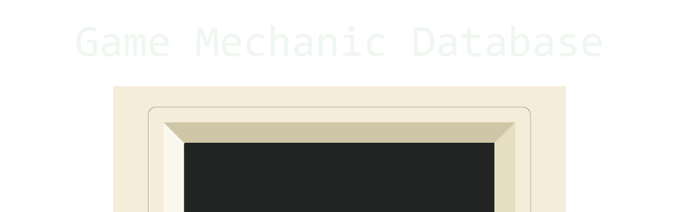 Game Mechanic Database