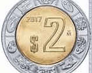 2 pesos