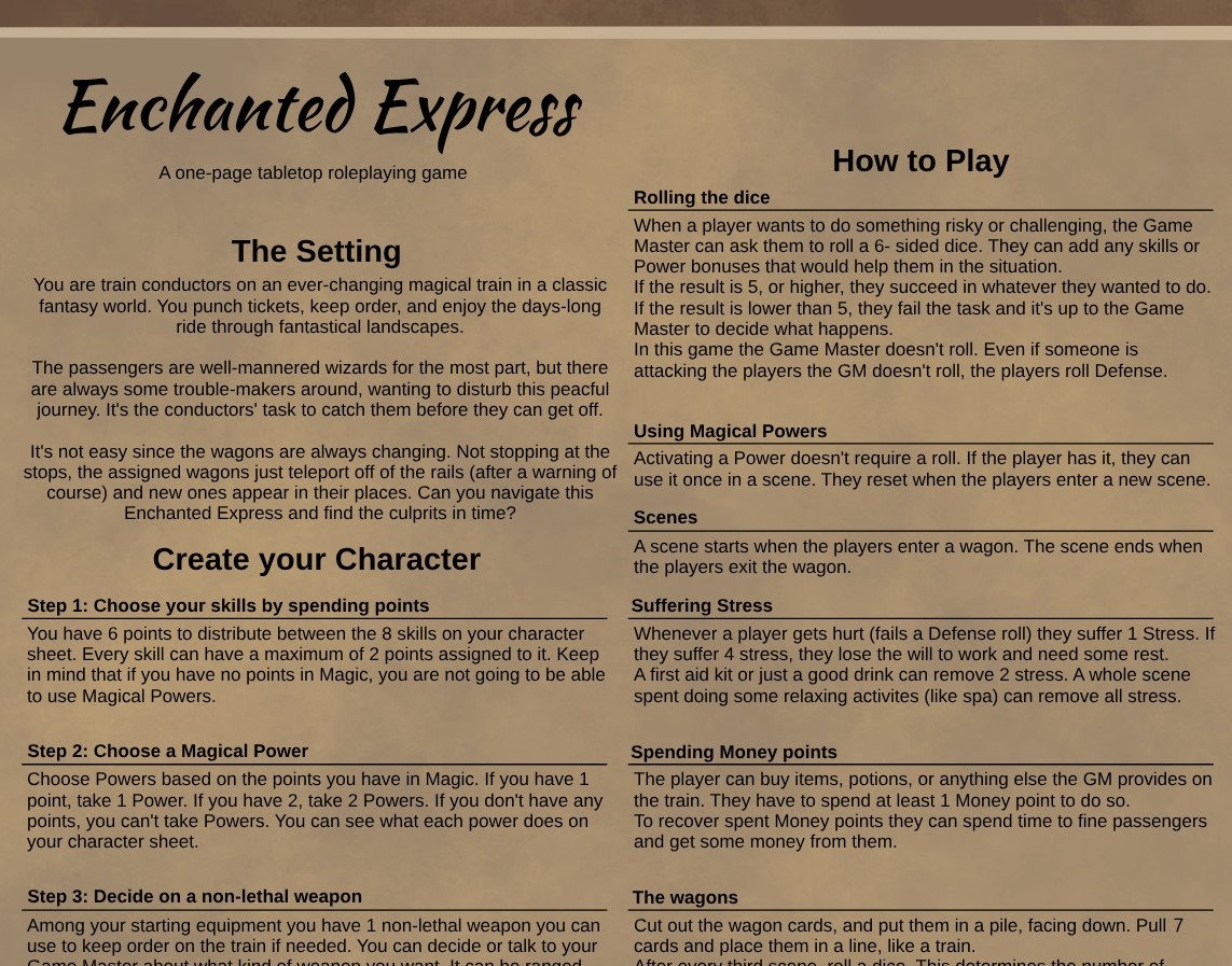 Enchanted Express by Flesch Tünde