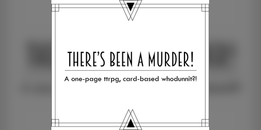 Cover image for There's Been A Murder