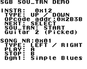 SGB SOU_TRN demo