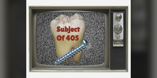 Cover image for Subject Of 405