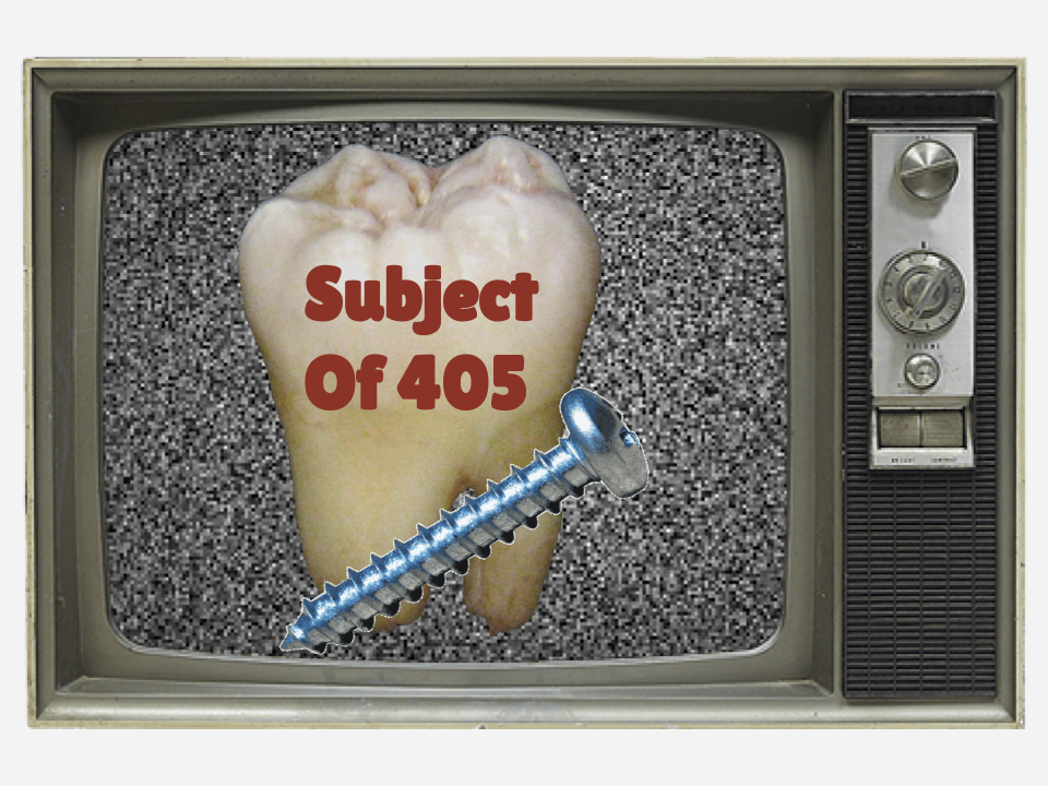 Cover image for Subject Of 405