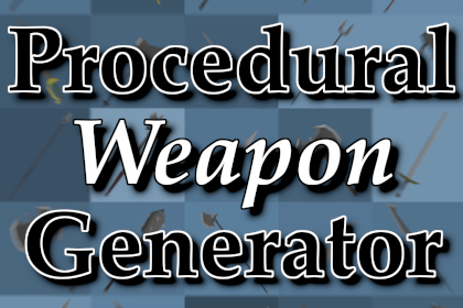 Procedural Weapon Generator Pack | Unity Asset