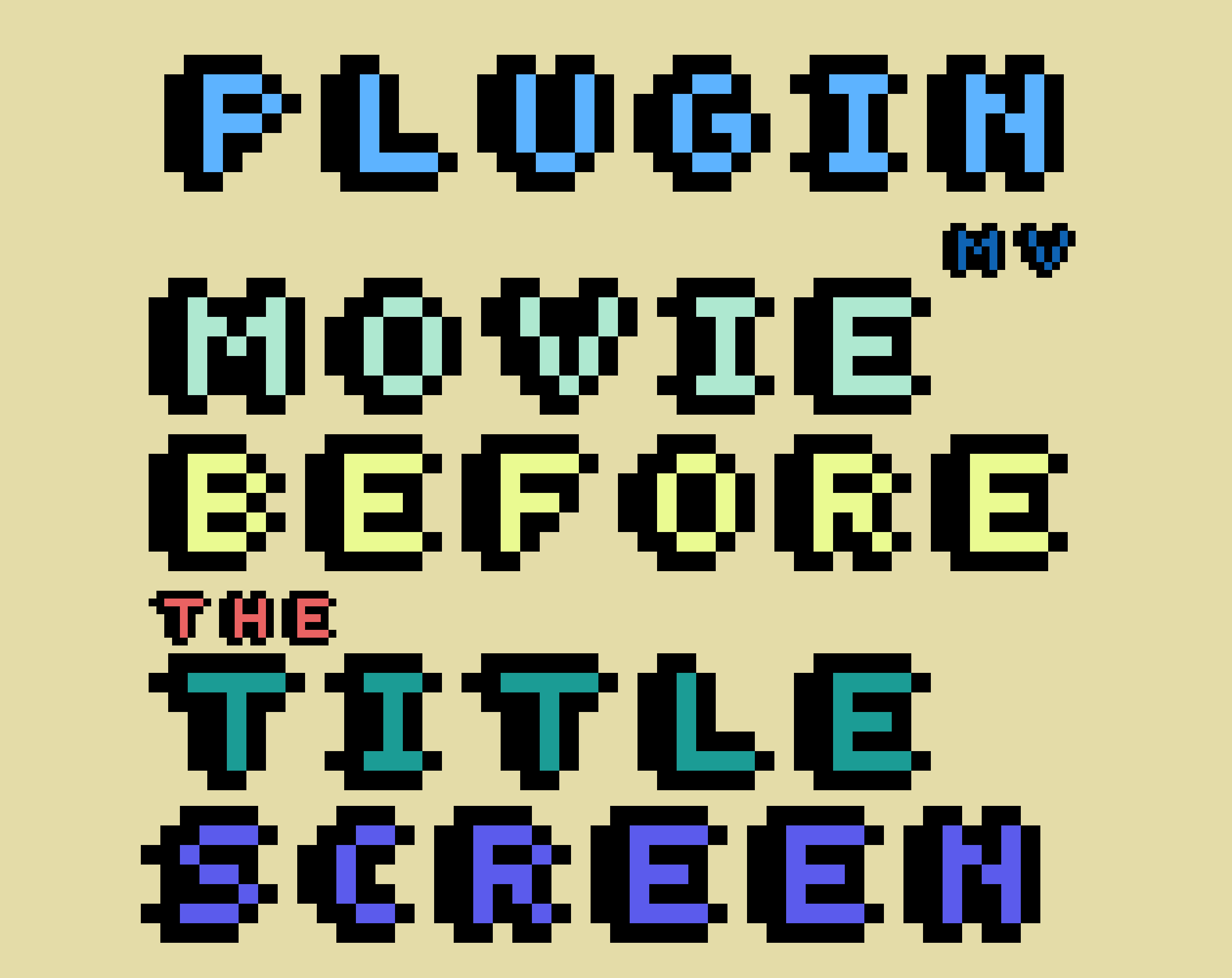 Play A Movie Before The Title Screen - RPG Maker MV Plugin