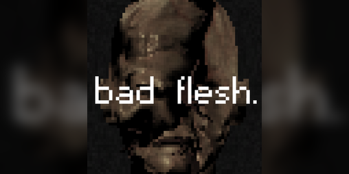 Cover image for bad flesh.