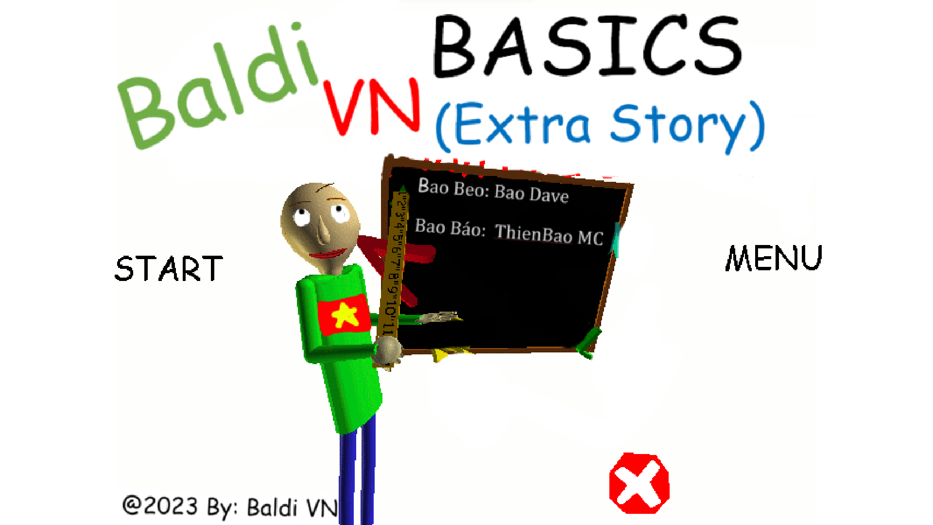 HARD MODE Baldi VN Basics (Extra Story)